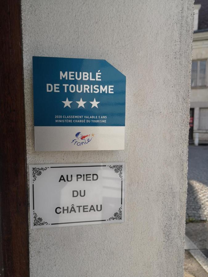 Au Pied Du Chateau Saint-Aignan  Kültér fotó